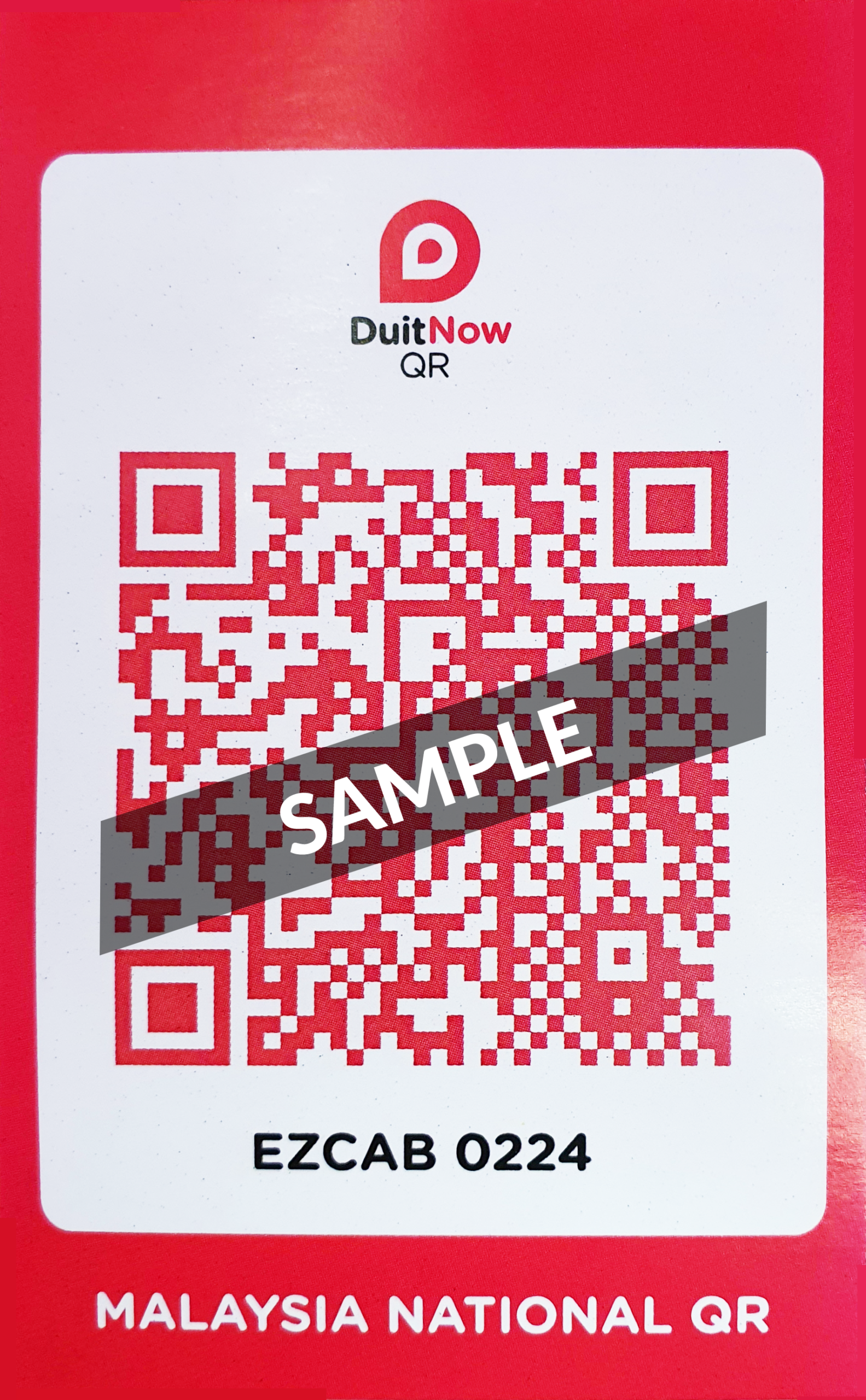 DuitNow QR code