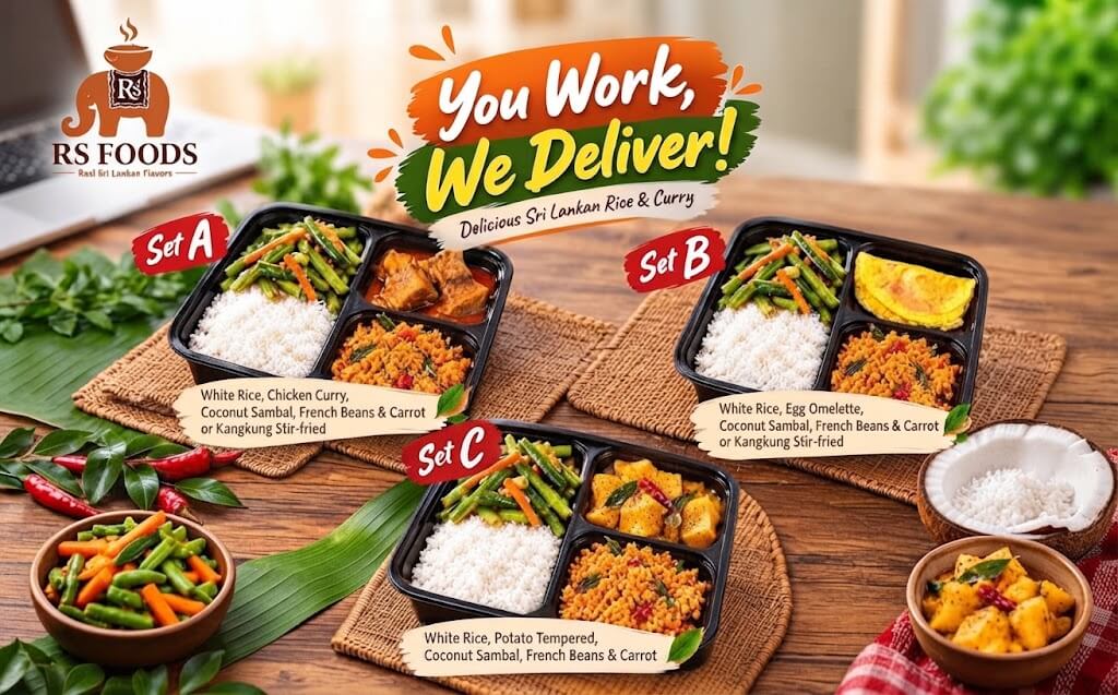 Weekday Menu – You Work, We Deliver!