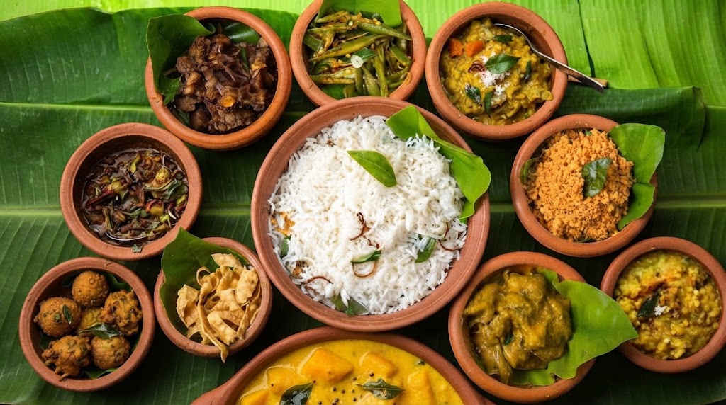 Sri Lankan rice and curry